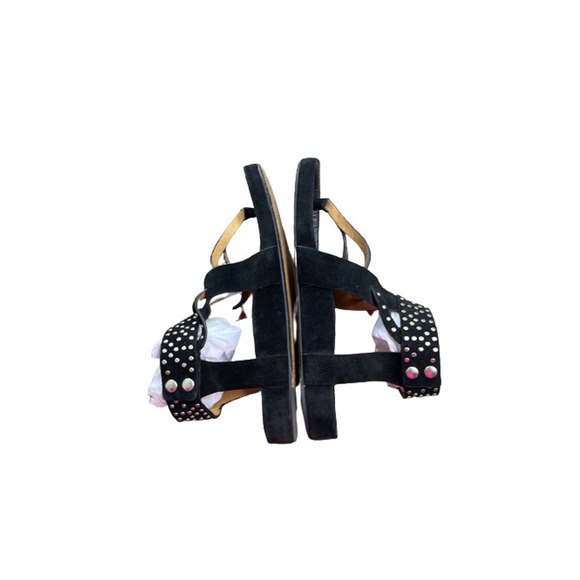 ISABEL MARANT ELLEN LEATHER STUDDED SANDALS SIZE 40 - Picture 6 of 12